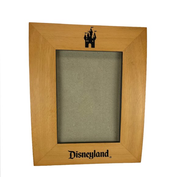 Disney Wall Decor Walt Disneyland Wood Frame Etched Cinderella